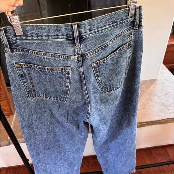 Still Here Classic Straight-Leg Blue Women's Jeans - Picture 4 of 5